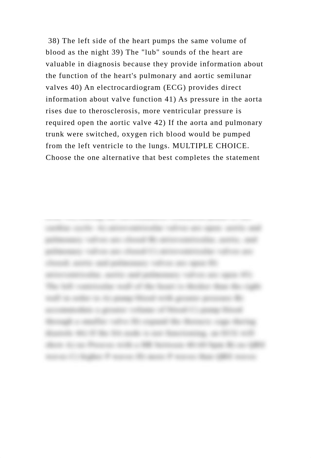 38) The left side of the heart pumps the same volume of blood as the .docx_dt4quk8ld7z_page2
