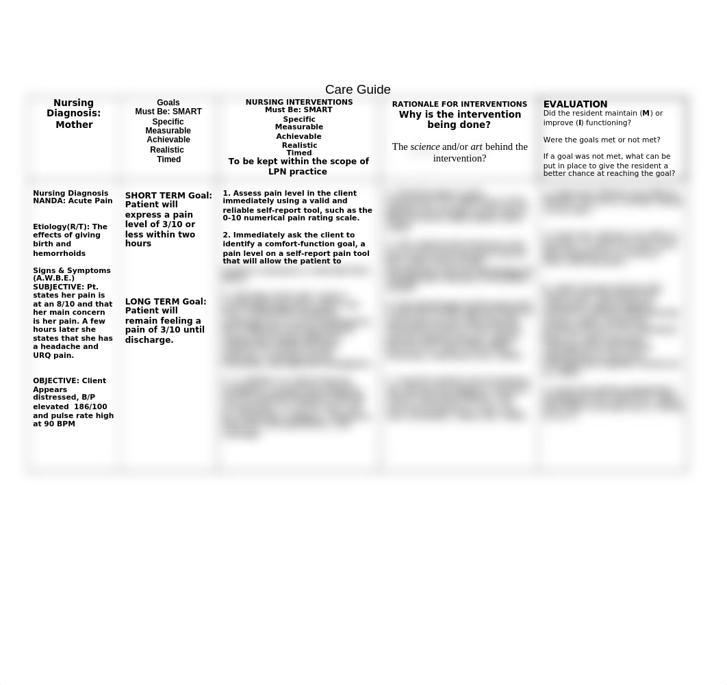 Maternal:Newborn Nursing.OB care plans.docx_dt4xoep4yx7_page1