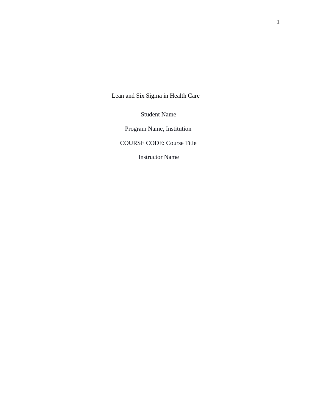 Lean and Six Sigma in Health Care.docx_dt56lgwz1j1_page1