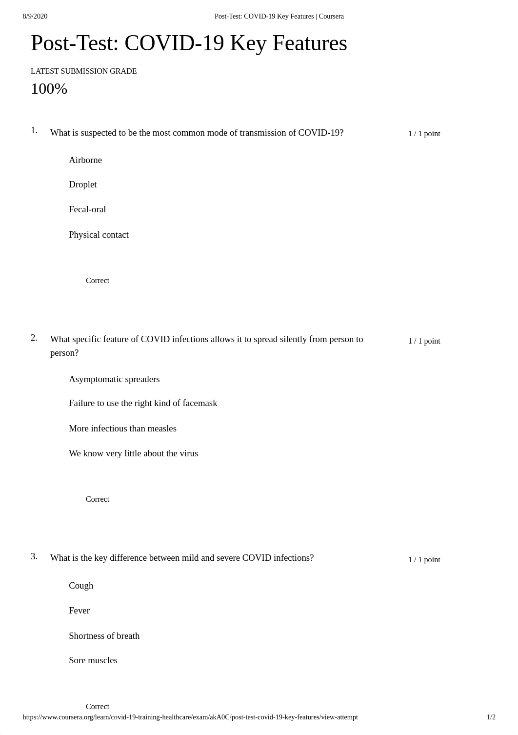 Post-Test_ COVID-19 Key Features _ Coursera.pdf_dt584ankk5j_page1