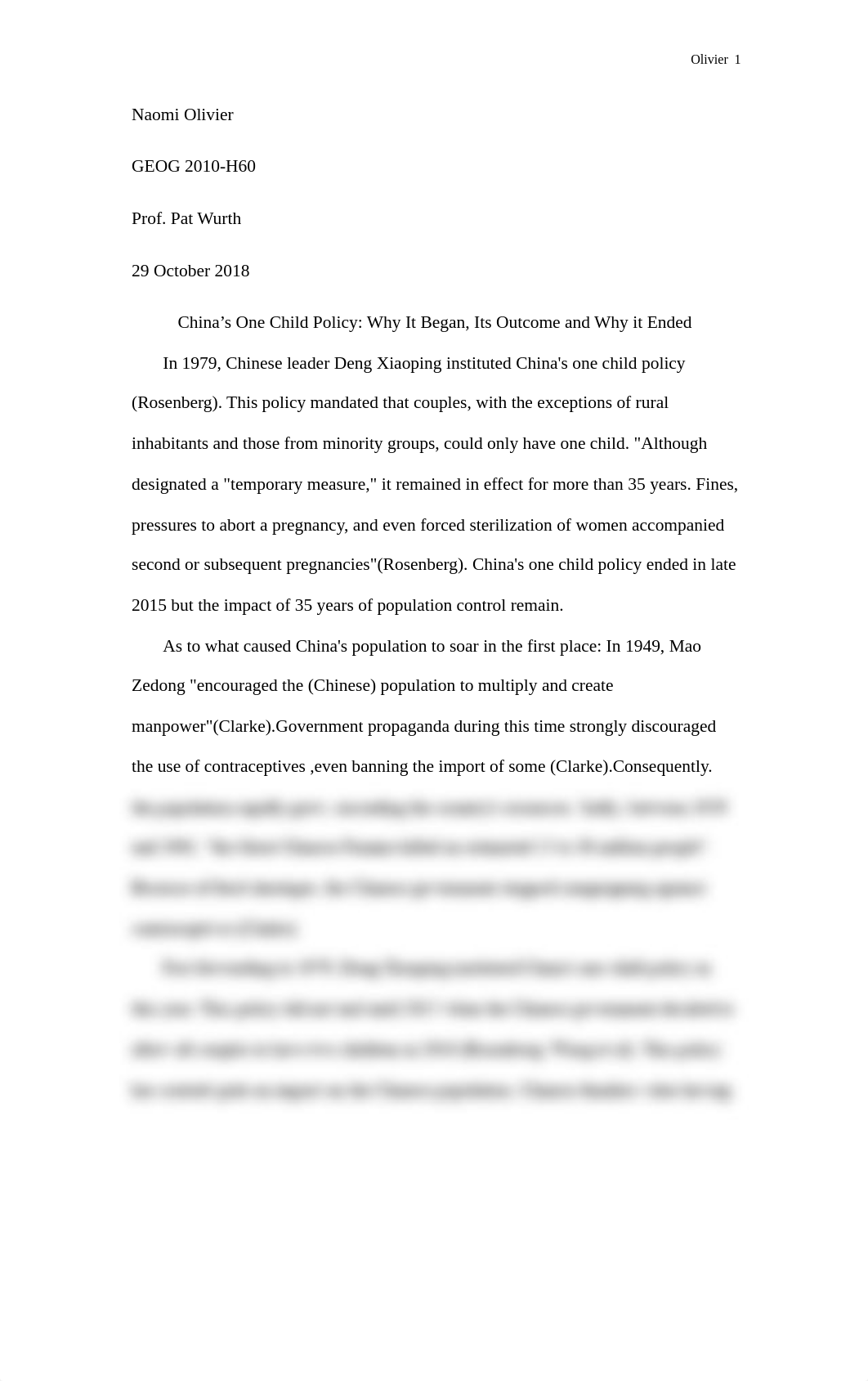 China's One Child Policy Essay.pdf_dt58d7n144a_page1