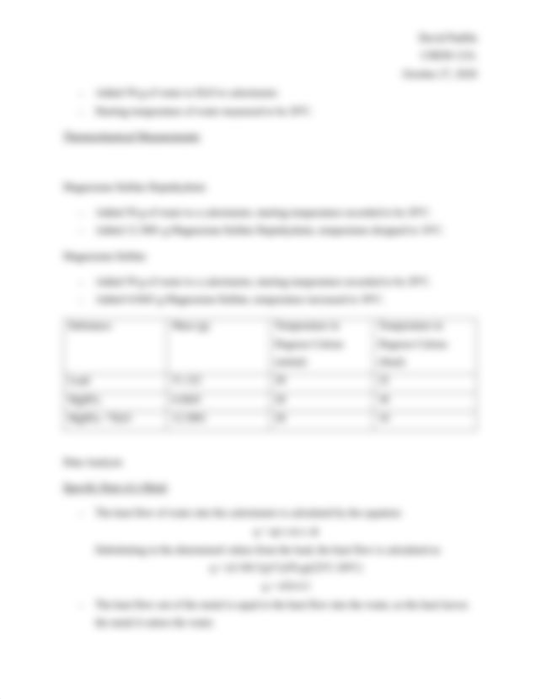 Calorimetry and Thermochemistry Lab Report.pdf_dt5po9de8us_page2