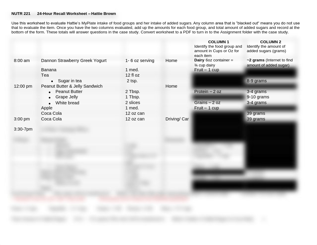 Hattie Brown 24 hour Recall Worksheet.pdf_dt68jvw74p9_page1