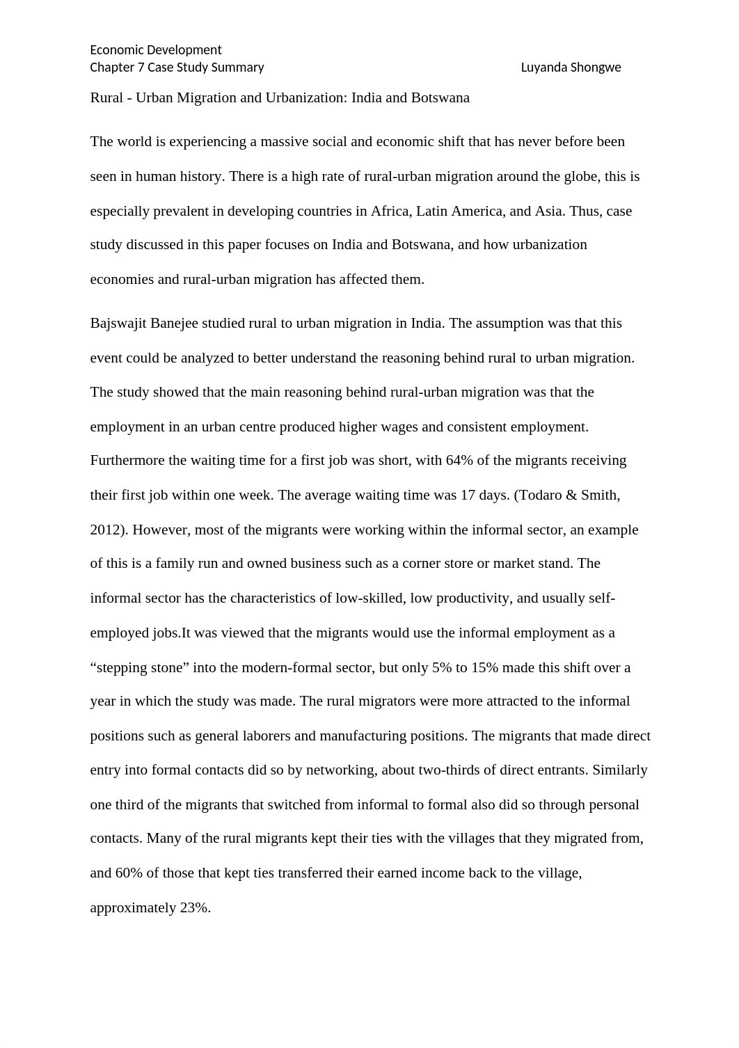 Rural Urban Migration and Urbanization India and Botswana.docx_dt6ddmjj88o_page1