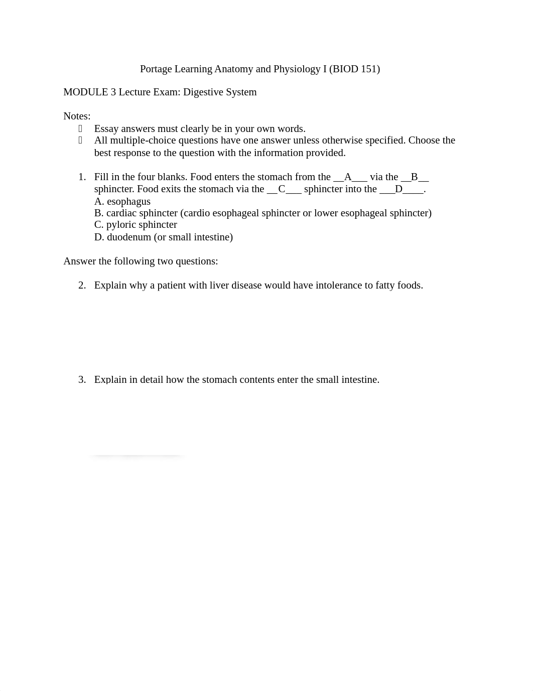 Anatomy and Physiology I_Module 3 Lecture Exam.docx_dt6ejg9652n_page1