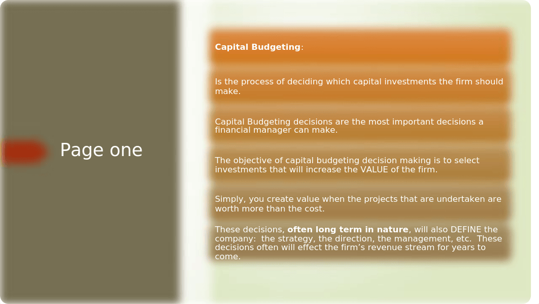 WFU PRIN Weeks 12 and 13 Capital Budgeting, IRR, NPV and examples Spring 2020 Tsarsis.pptx_dt6fsyk2d2a_page2