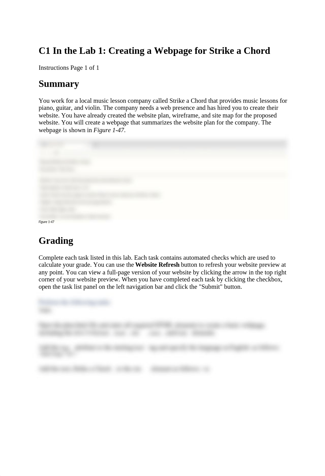 C1 In the Lab 1 Creating a Webpage for Strike a Chord.docx_dt6ttwd0hrv_page1