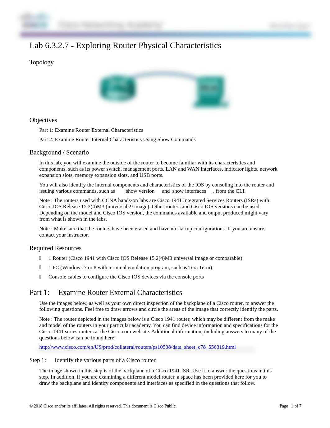 6.3.2.7 Lab - Exploring Router Physical Characteristics Snyder.docx_dt75m9raplg_page1