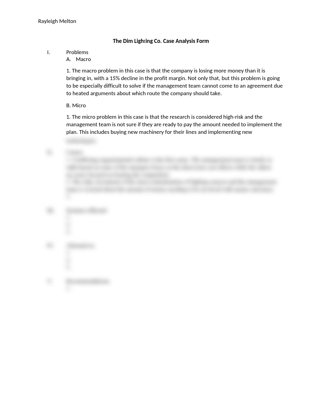 The Dim Lighting Co Case Analysis Form.docx_dt7a8esoeax_page1