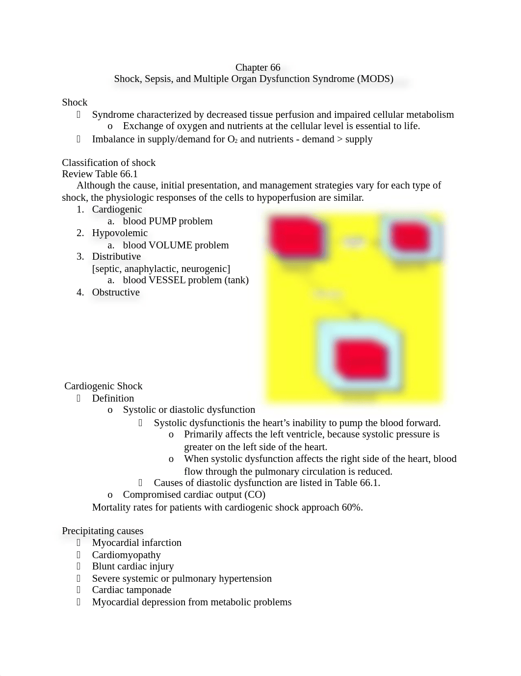 Chapter 66 Shock, Sepsis, & MODS Review Notes '17.docx_dt7ggje3vma_page1