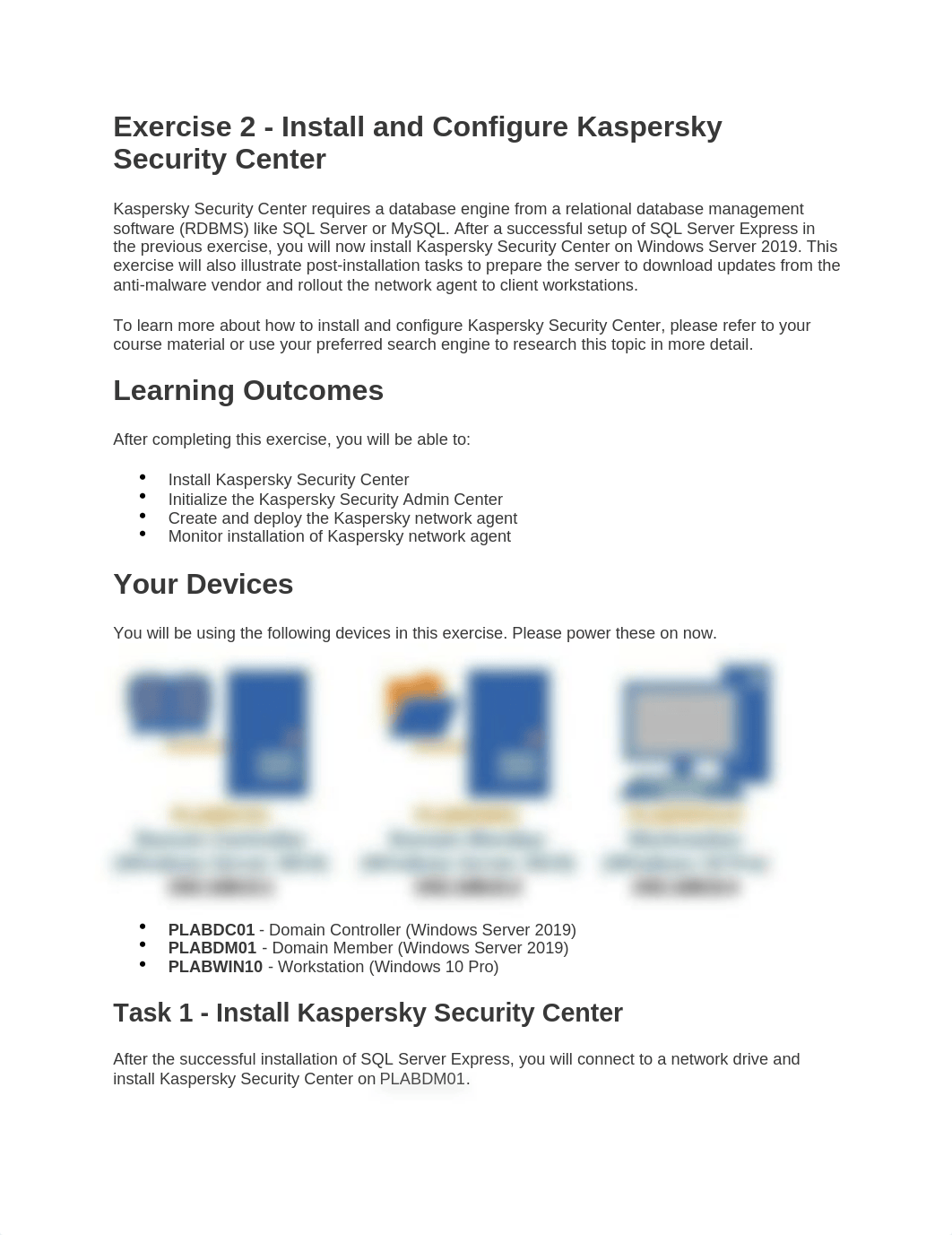 Exercise 2 - Install and Configure Kaspersky Security Center.docx_dt7jix2af9n_page1