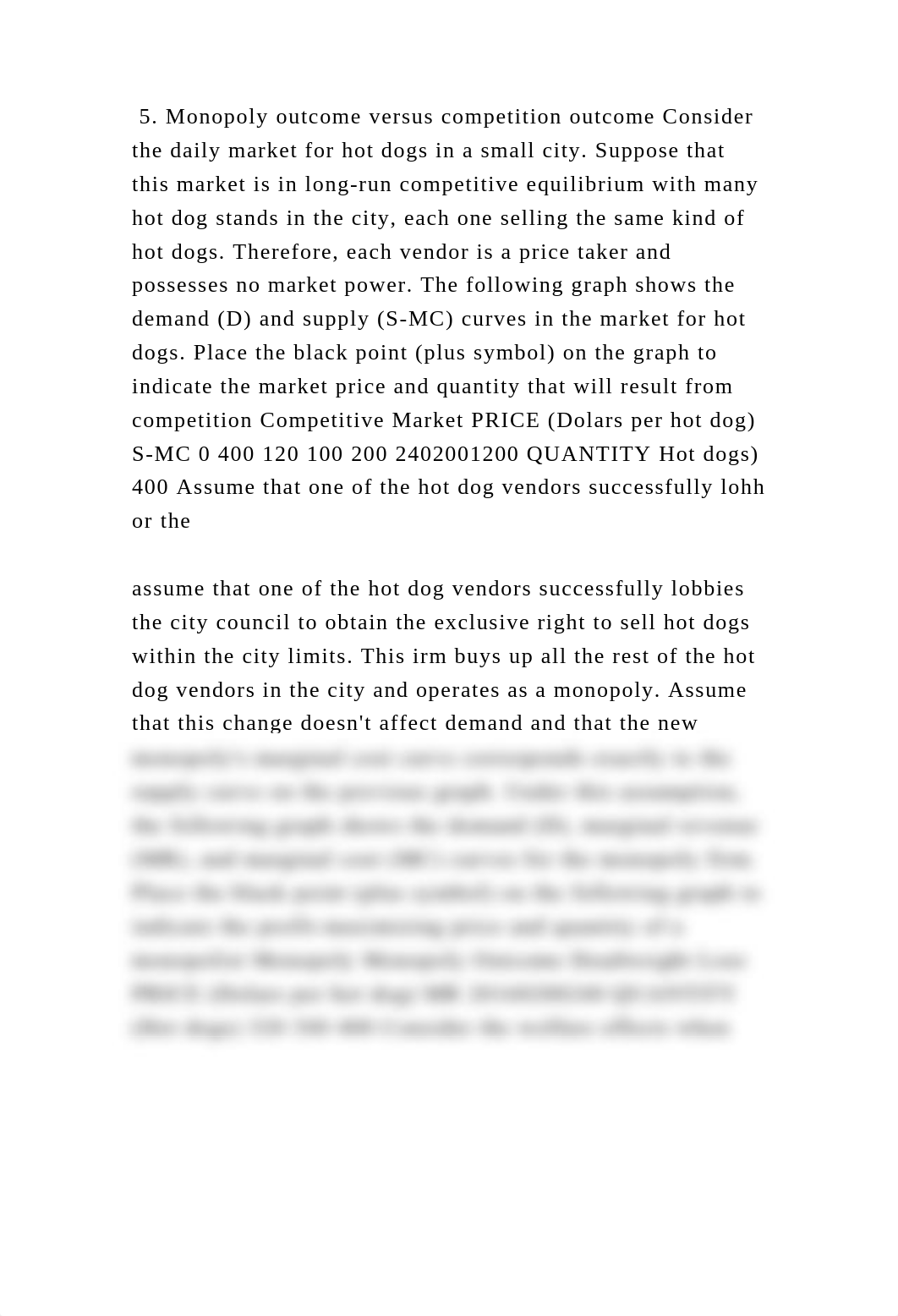 5. Monopoly outcome versus competition outcome Consider the daily mar.docx_dt7rssz2h1a_page2