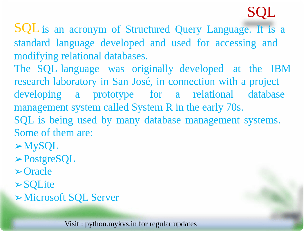 Class 11  PPT Informatics Practices chapter SQL.pdf_dt7x2lsen1t_page2