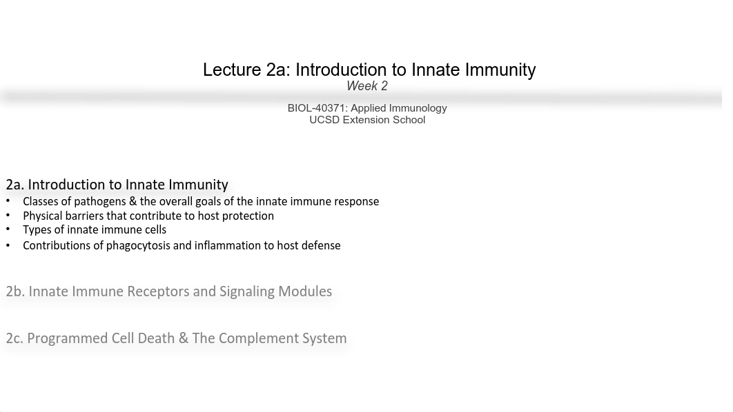 Lecture 2a_Introduction to Innate Immunity.pdf_dt7ysmtcx30_page1