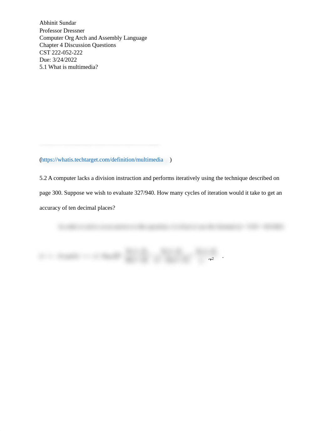 Assembly Language - Chapter 5 Discussion Questions Responses (AutoRecovered).docx_dt81whs23d2_page1