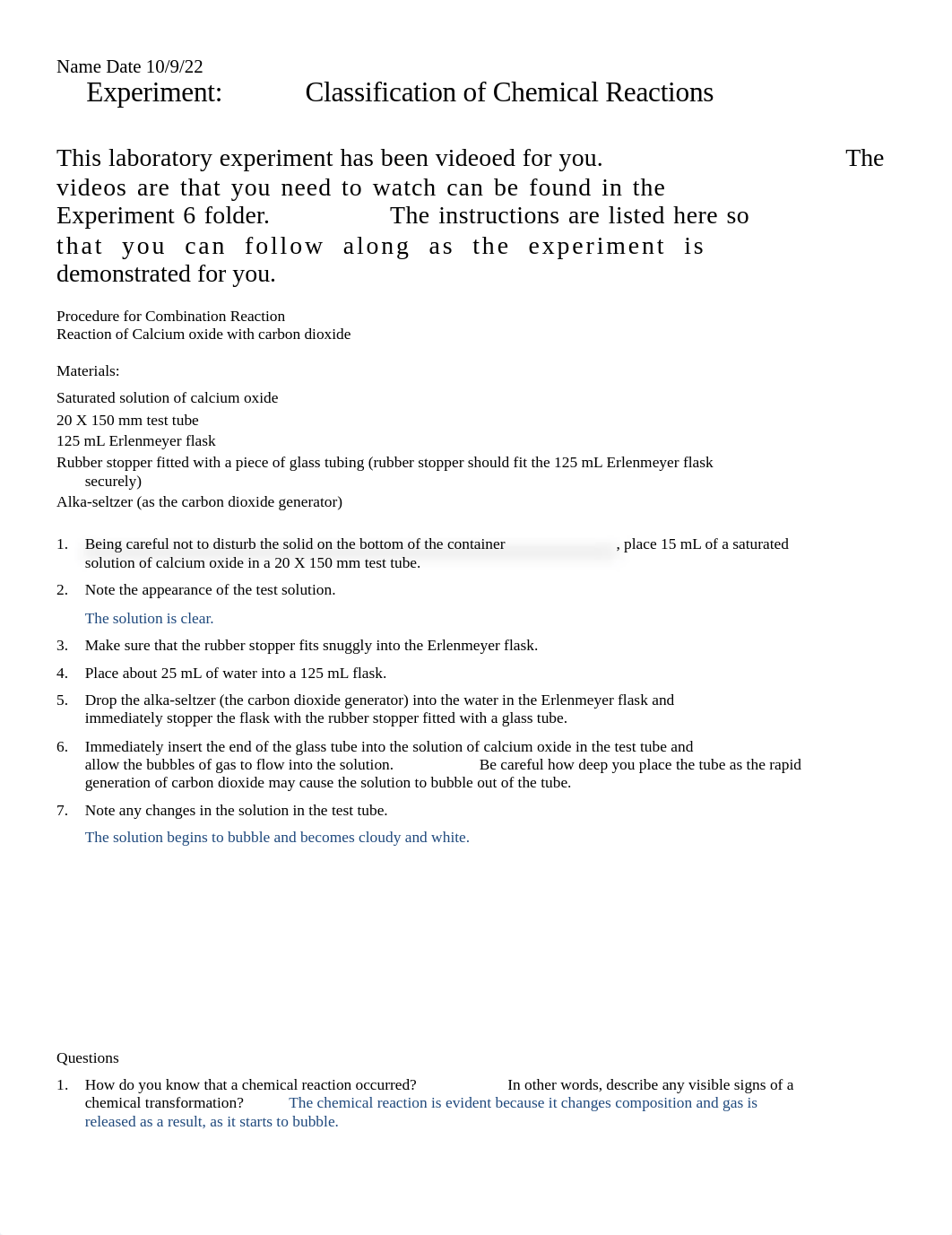 Experiment - Classifying Reactions.docx_dt8b9tkn2a7_page1