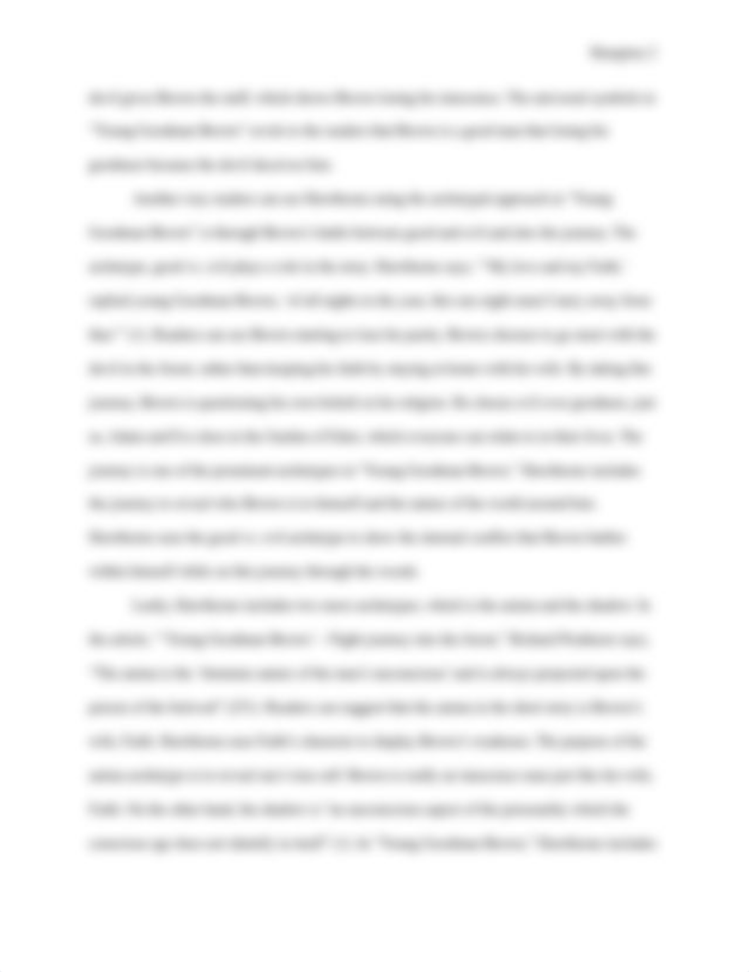 Archetypal Analysis of "Young Goodman Brown" Essay.docx_dt8jjlr2wwm_page2