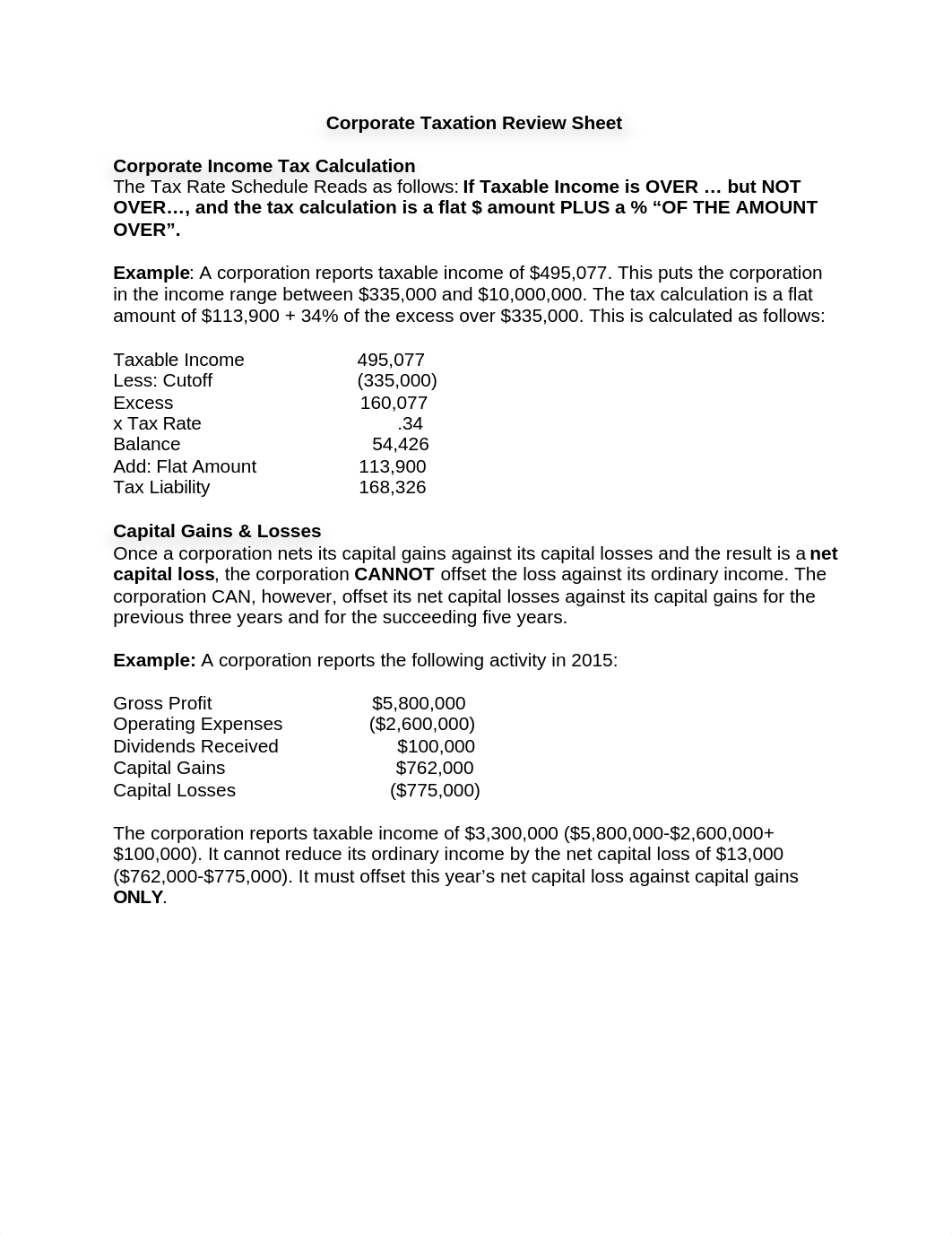 Corporate Taxation Review Sheet - Test 1 SP17.docx_dt8pw3xtrv4_page1