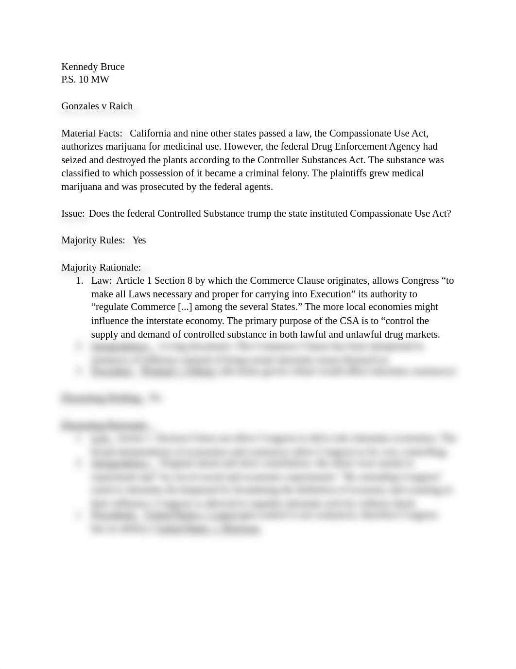 Gonzales v. Raich; CaseBrief.docx_dt8tpje3s5e_page1