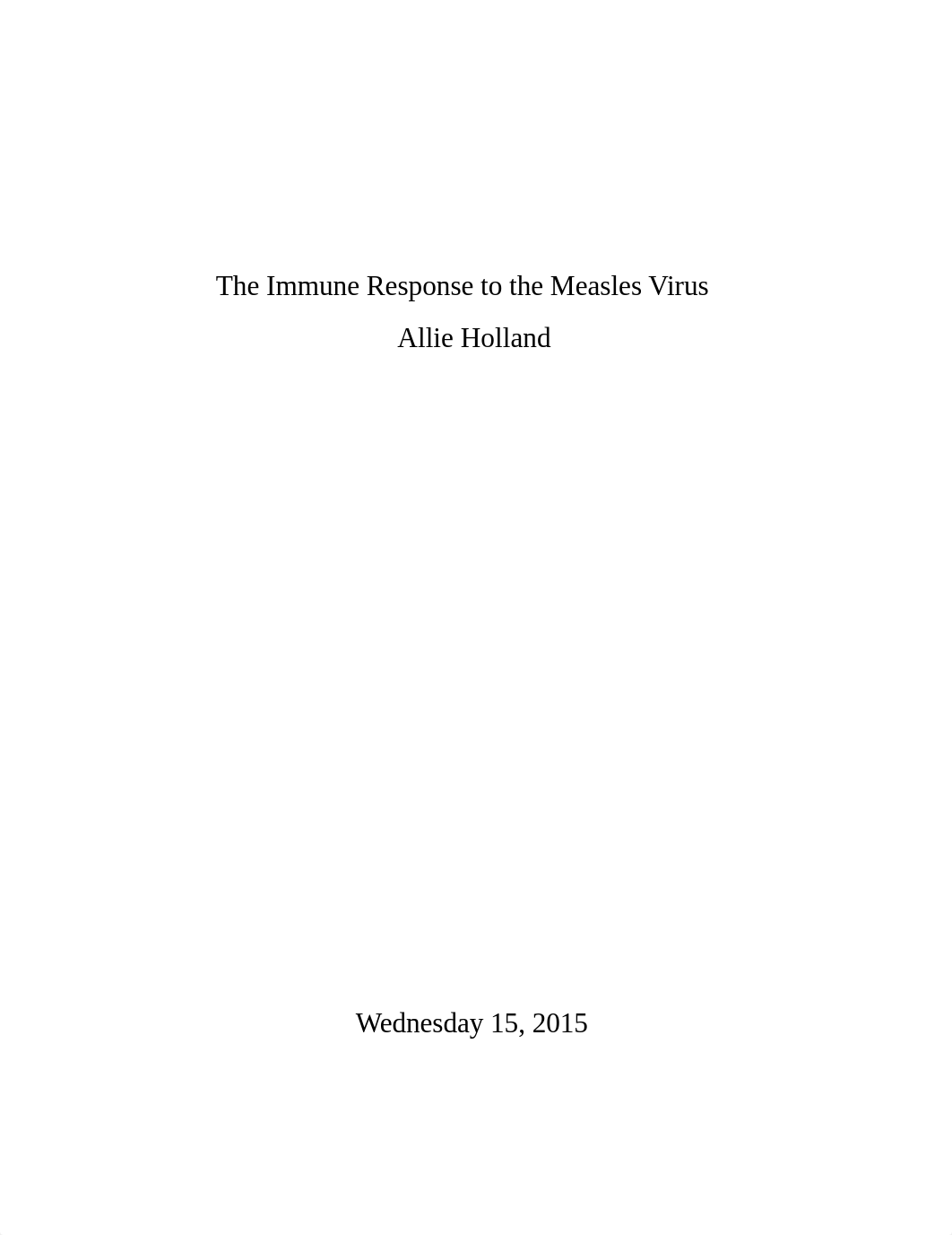 BIO 421 - The Immune Response to Measles Final_dt8y651uwf1_page1