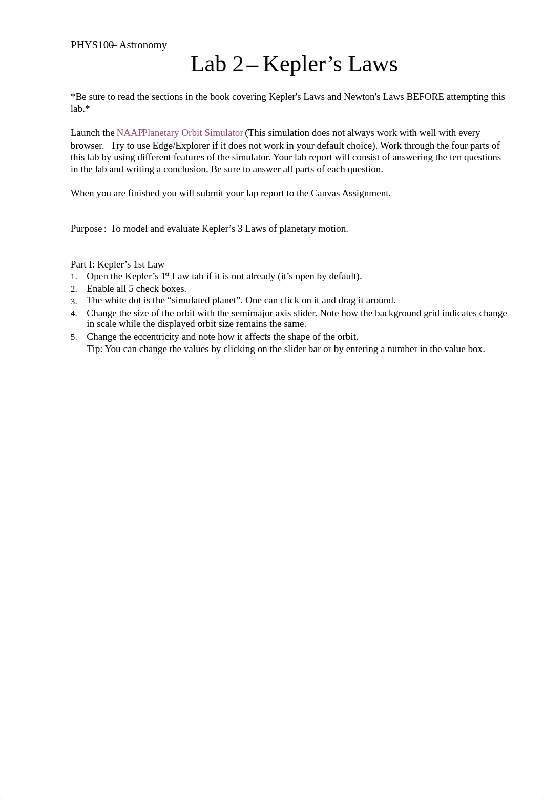 Lab 2 - Kepler's Laws.pdf_dt944gvyqvb_page1