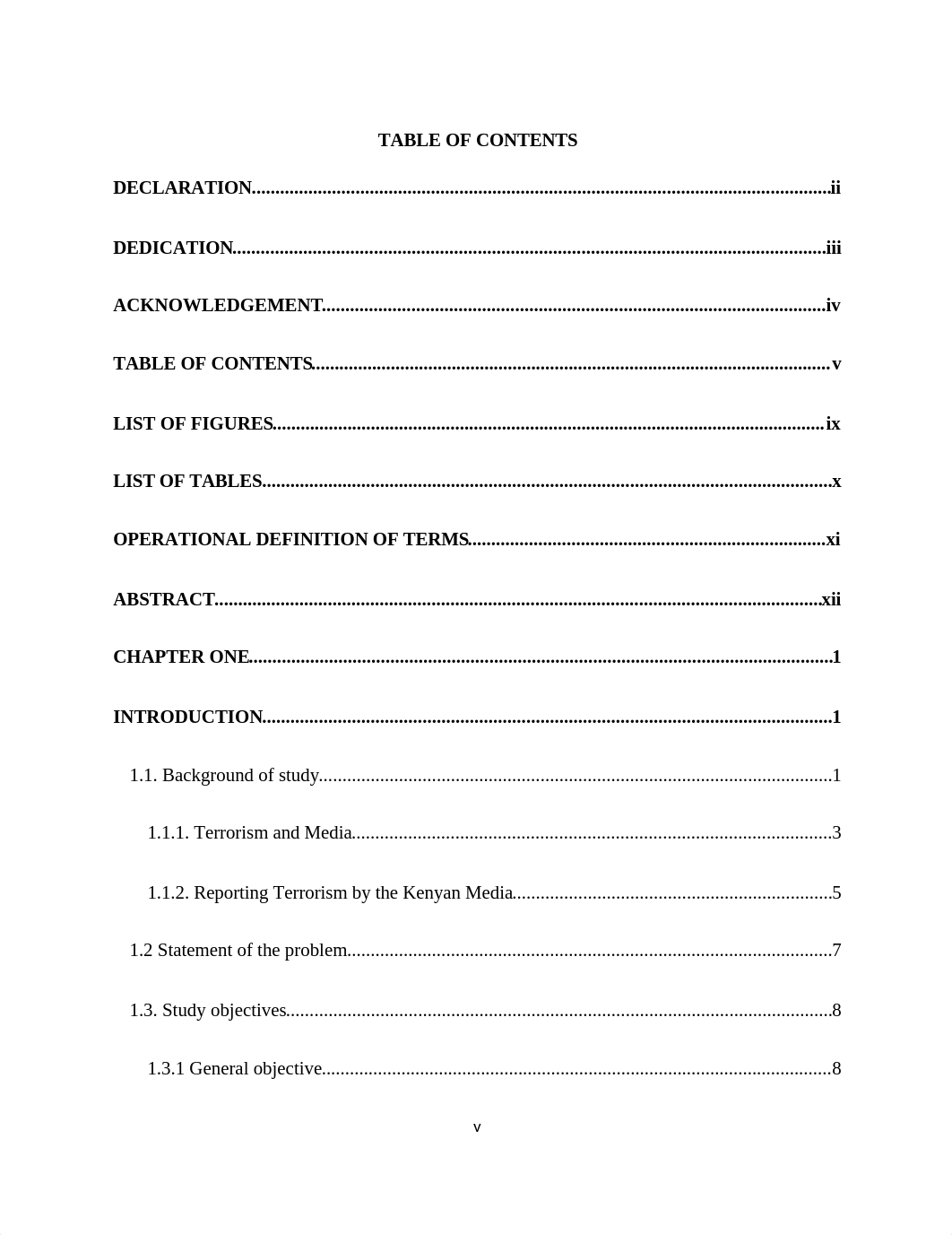 AN ANALYSIS OF CHALLENGES AND OPPORTUNITIES FACED BY JOURNALISTS REPORTING TERRORISM IN KENYA Angela_dt9bgr2c7mj_page5