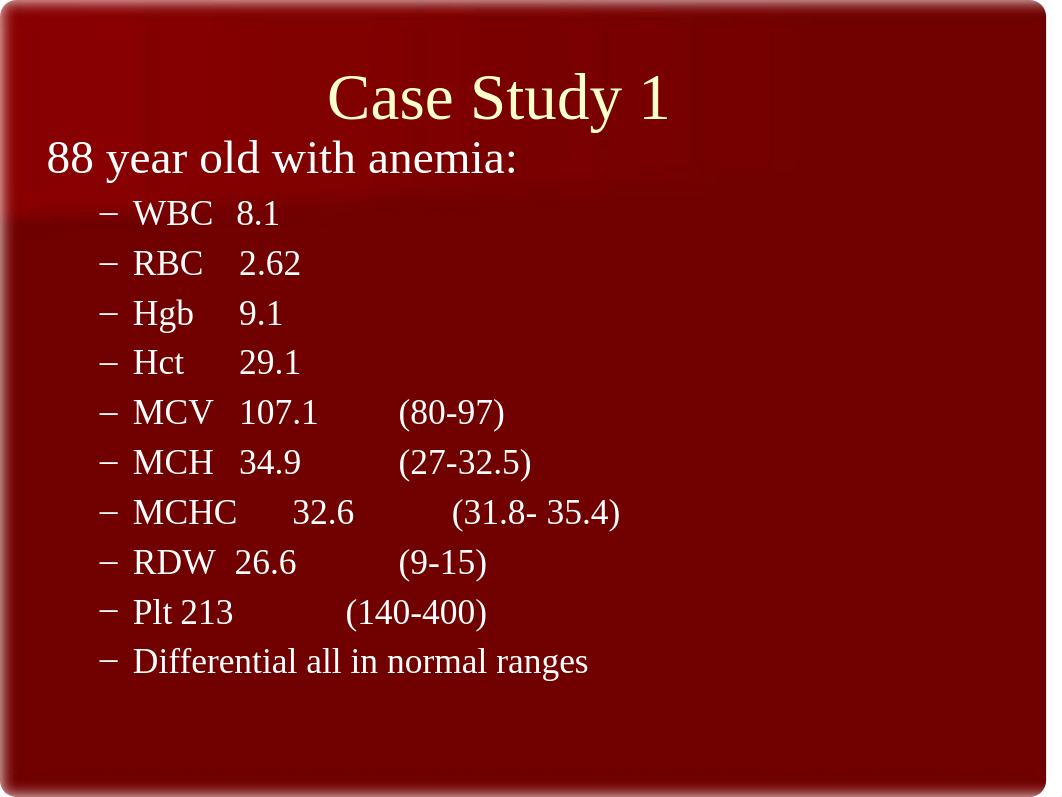 N655 Hematology Case Studies- student.pptx_dt9bz6ds5pm_page2