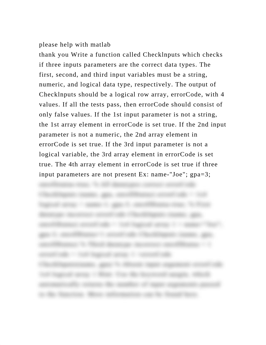 please help with matlabthank you Write a function called Checklnpu.docx_dt9rp5g44hz_page1