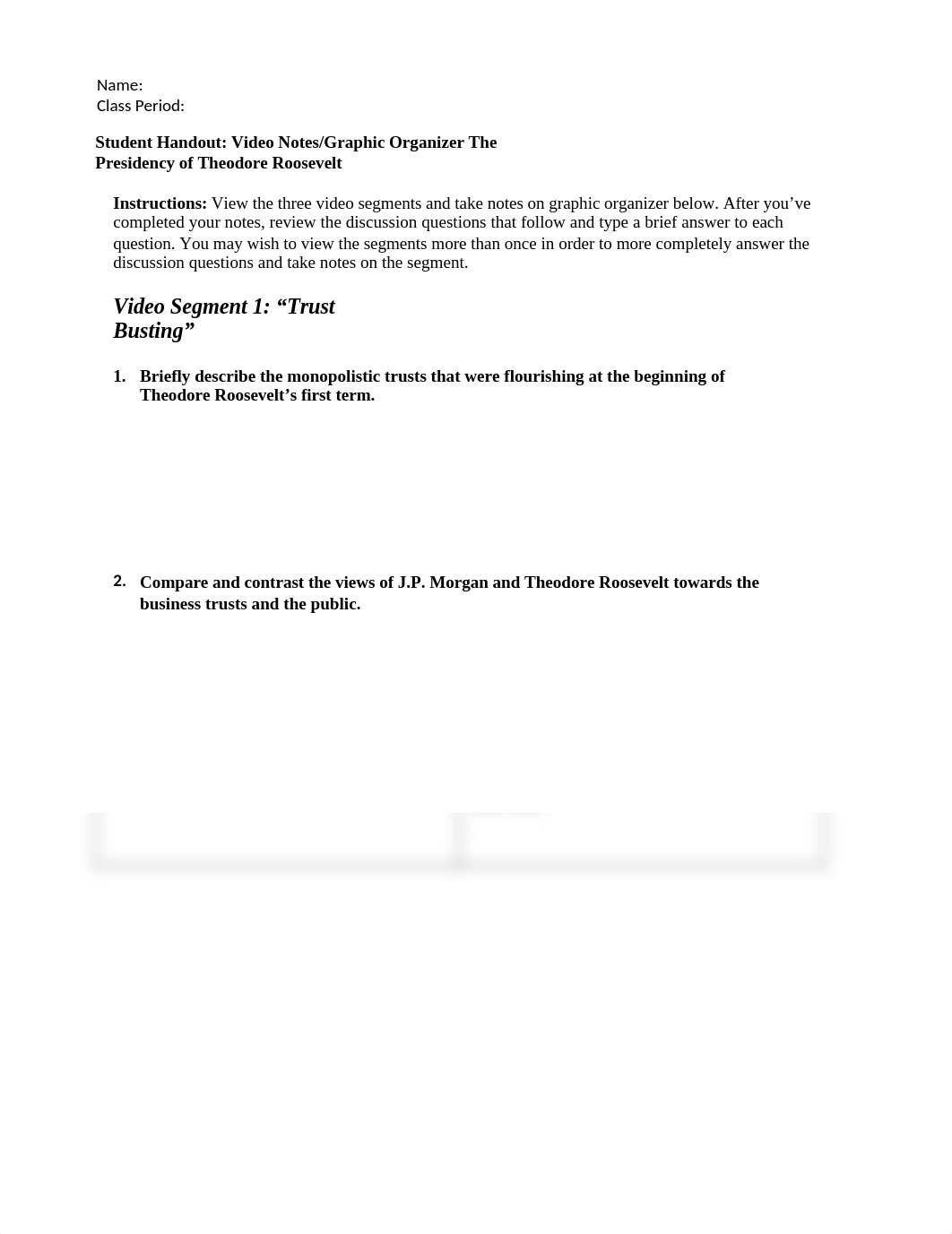 Copy of Copy of Revised Copy of Theodore Roosevelt PBS Video Questions_dt9rzxod0bj_page1