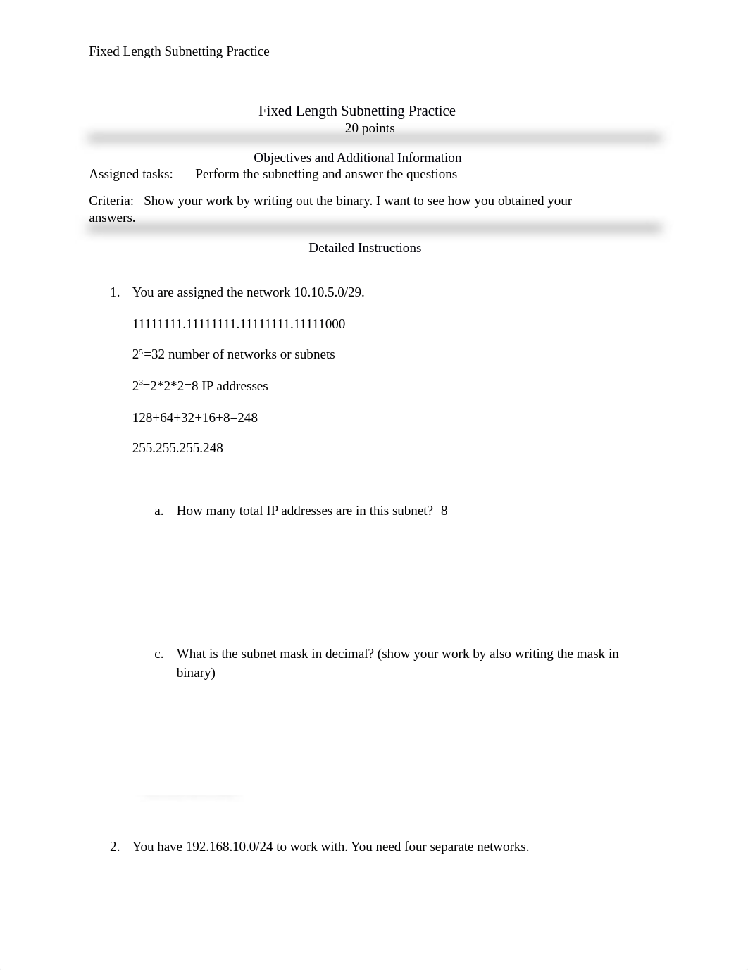 Fixed Length Subnetting Practicefinal.docx_dta2se5o32u_page1