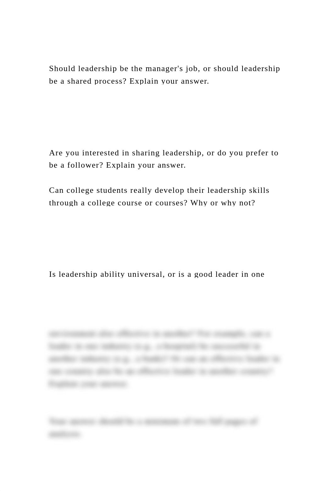 Should leadership be the managers job, or should leadership be a .docx_dta7lm9pi2l_page2