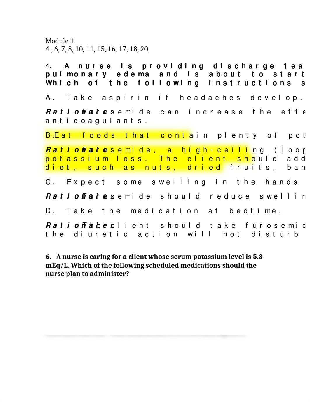 SUM21 Mod 1-3 Pract Quest and Ans Pharmacology.docx_dta8n0b1wui_page1