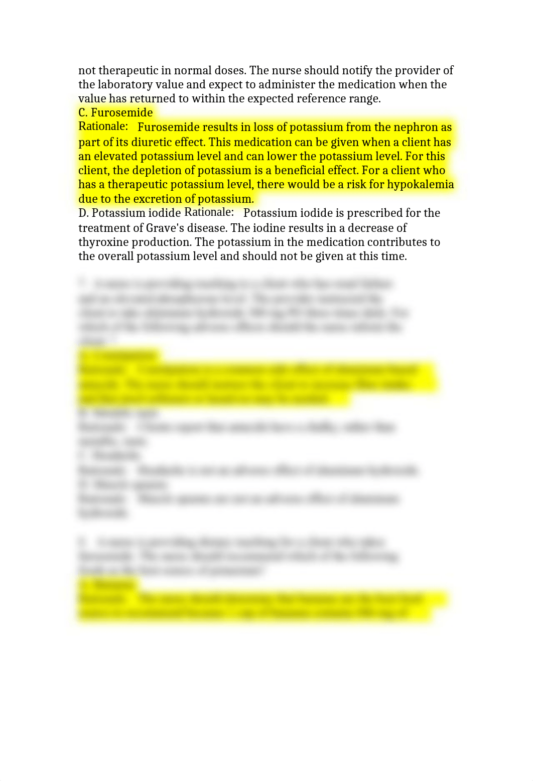 SUM21 Mod 1-3 Pract Quest and Ans Pharmacology.docx_dta8n0b1wui_page2