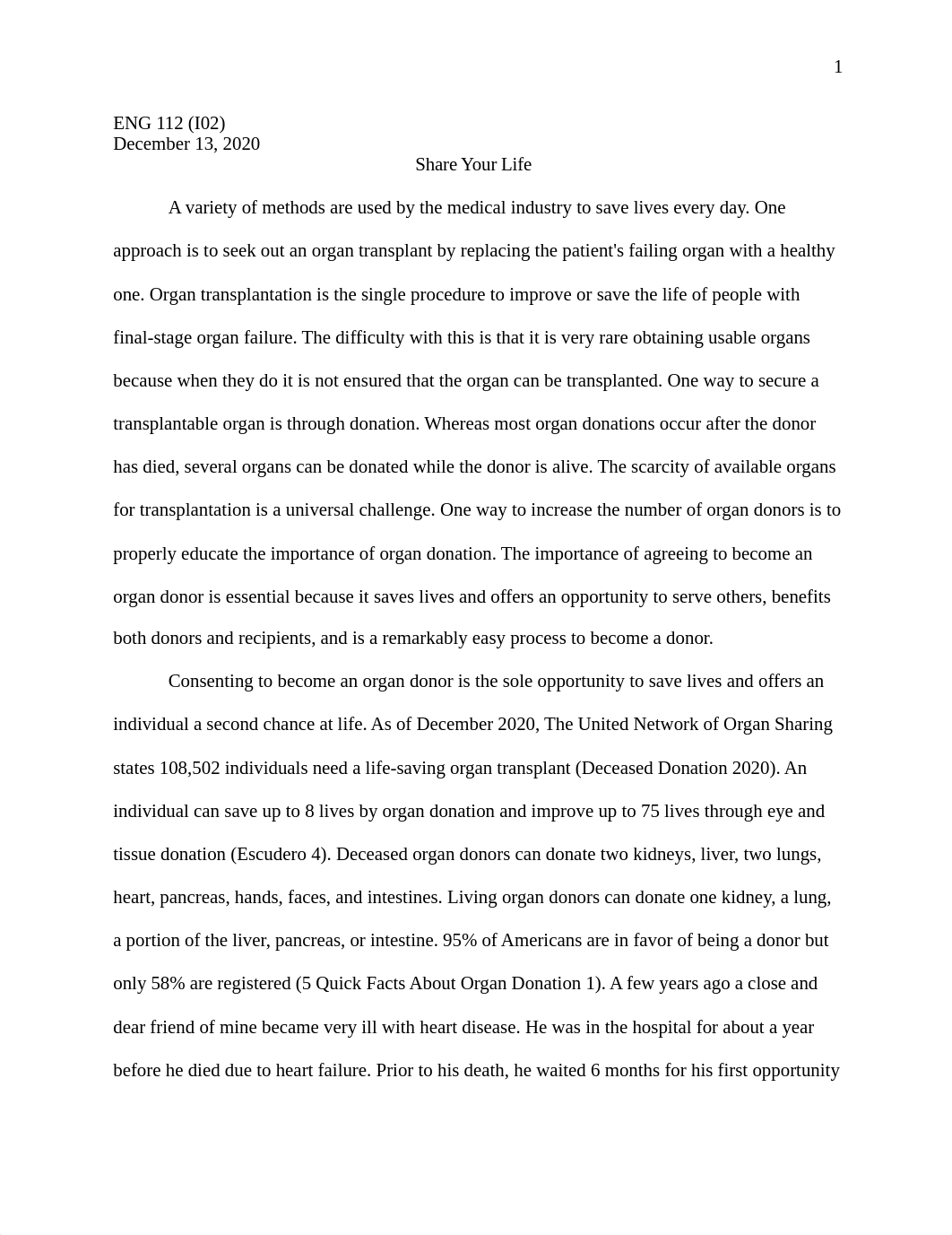 Argumentative Essay - Organ Donation Final 12 13 2020.docx_dtaazsiwerg_page1