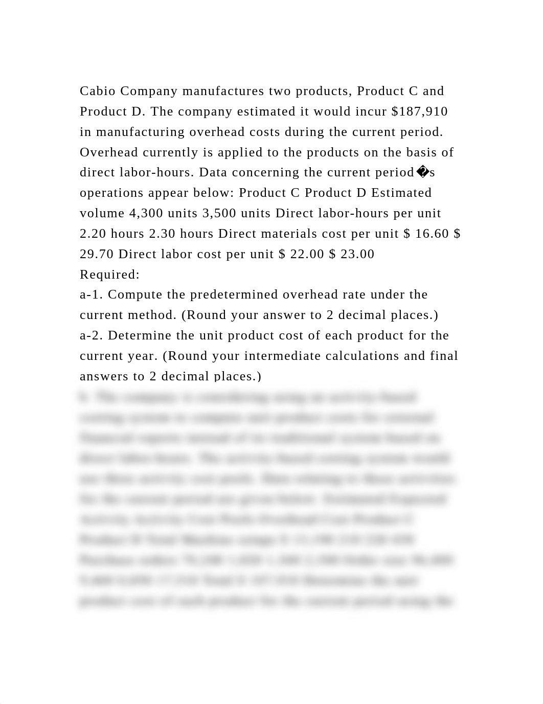 Cabio Company manufactures two products, Product C and Product D. Th.docx_dtab5rot50p_page2