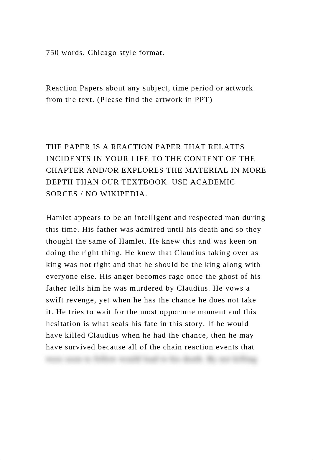 750 words.  Chicago style format.Reaction Papers about any sub.docx_dtac6go8924_page2