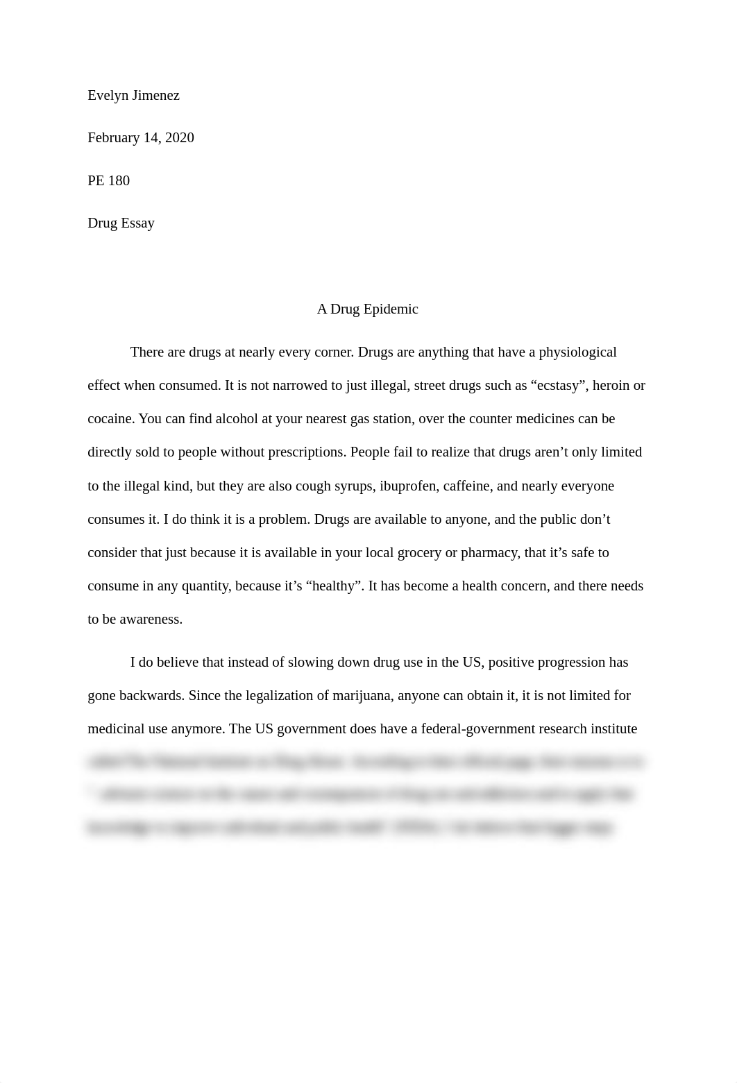 Drug Essay.docx_dtacaawpuyd_page1