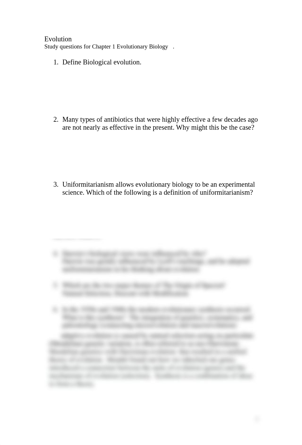 Evolution Chapter 1 Fall 17 Review Questions.doc_dtaddw638f0_page1