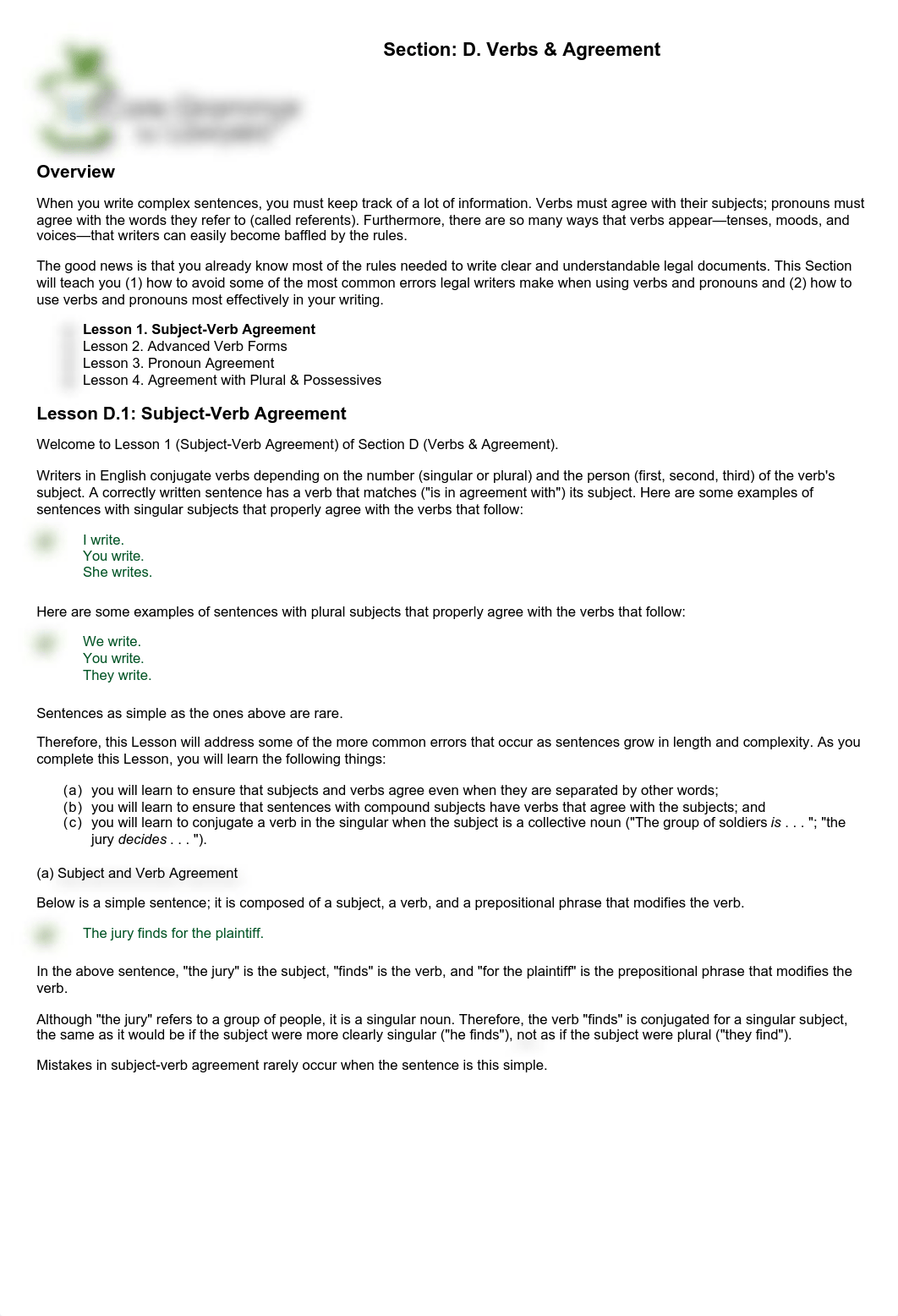 D.1 Subject-Verb Agreement : CGL 3rd ed..pdf_dtae64oxkyr_page1