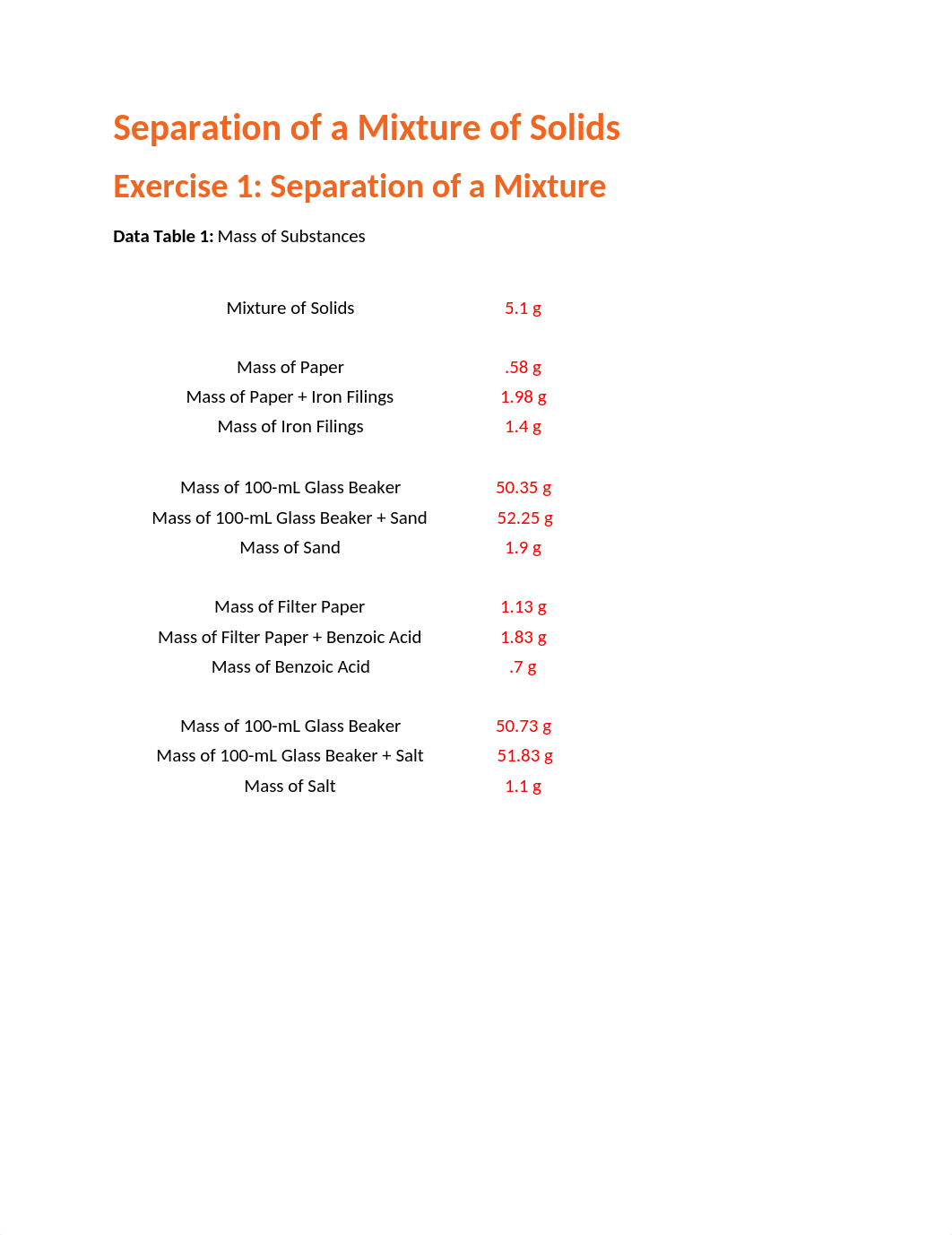 Separation of a Mixture complete lab.docx_dtaecv551ug_page1