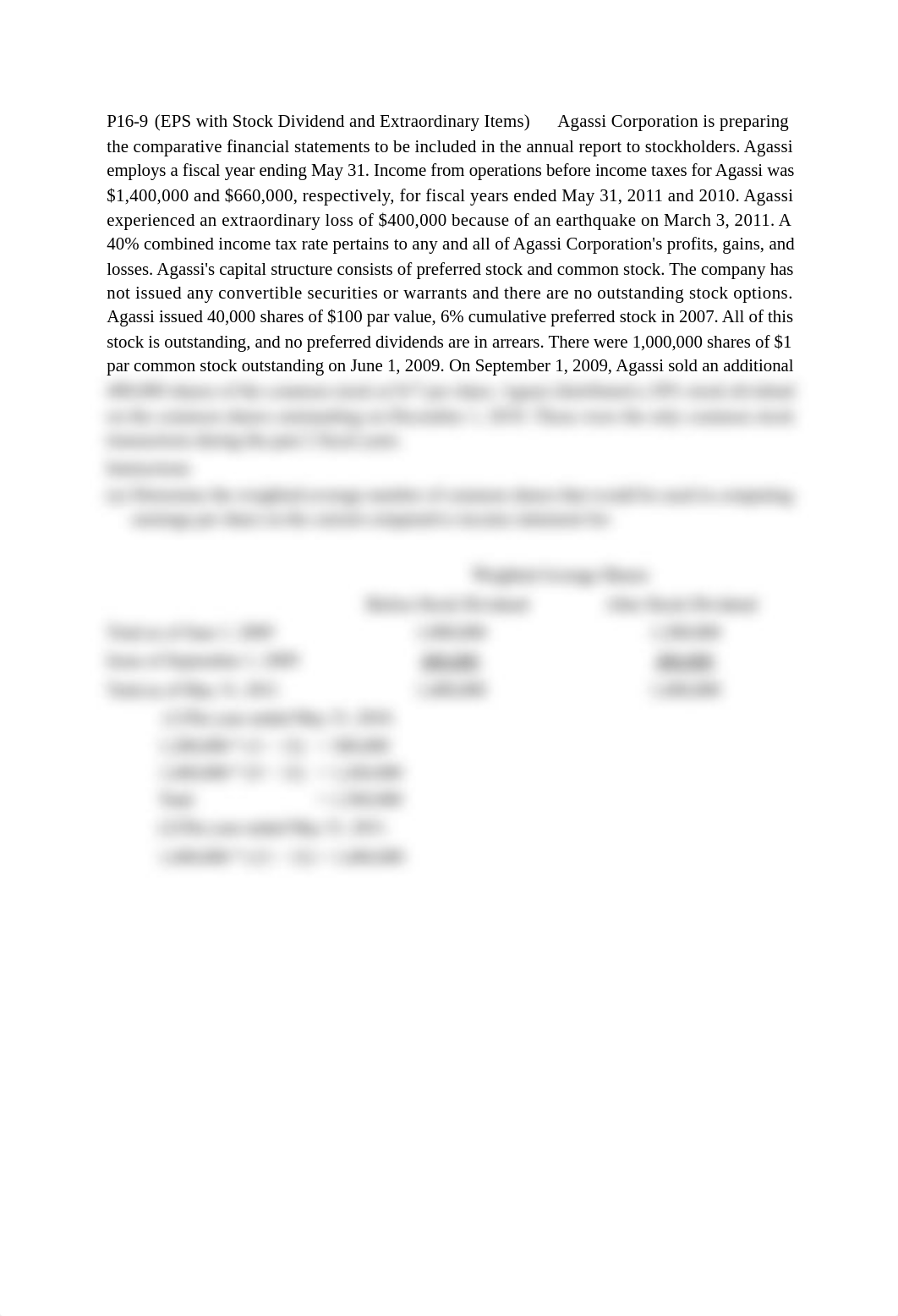 ACC 551 Problem 16-9 (13th Edition)_dtam7uyno13_page1