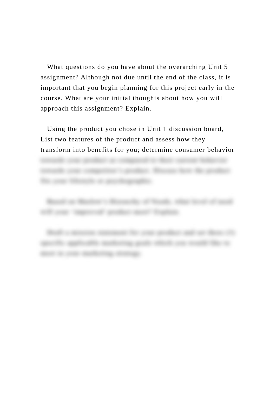 What questions do you have about the overarching Unit 5 assign.docx_dtamukyllbi_page2