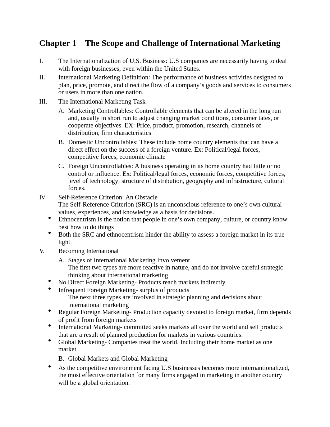 Exam 1 study guide international marketing.docx_dtarj8giwzg_page1