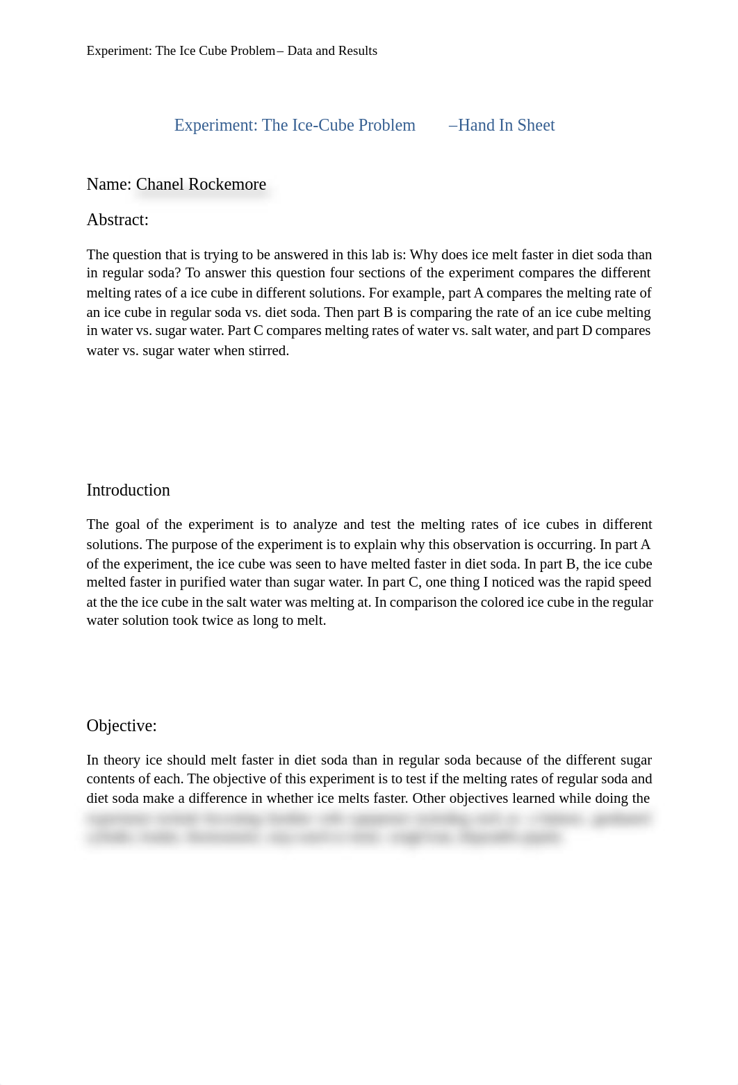 A8 Hand In sheet Ice Cube Lab Results.pdf_dtaw14onsgb_page1