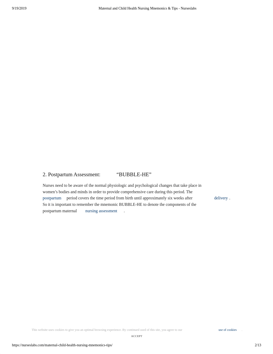 Maternal and Child Health Nursing Mnemonics & Tips - Nurseslabs.pdf_dtaxketzjhj_page2