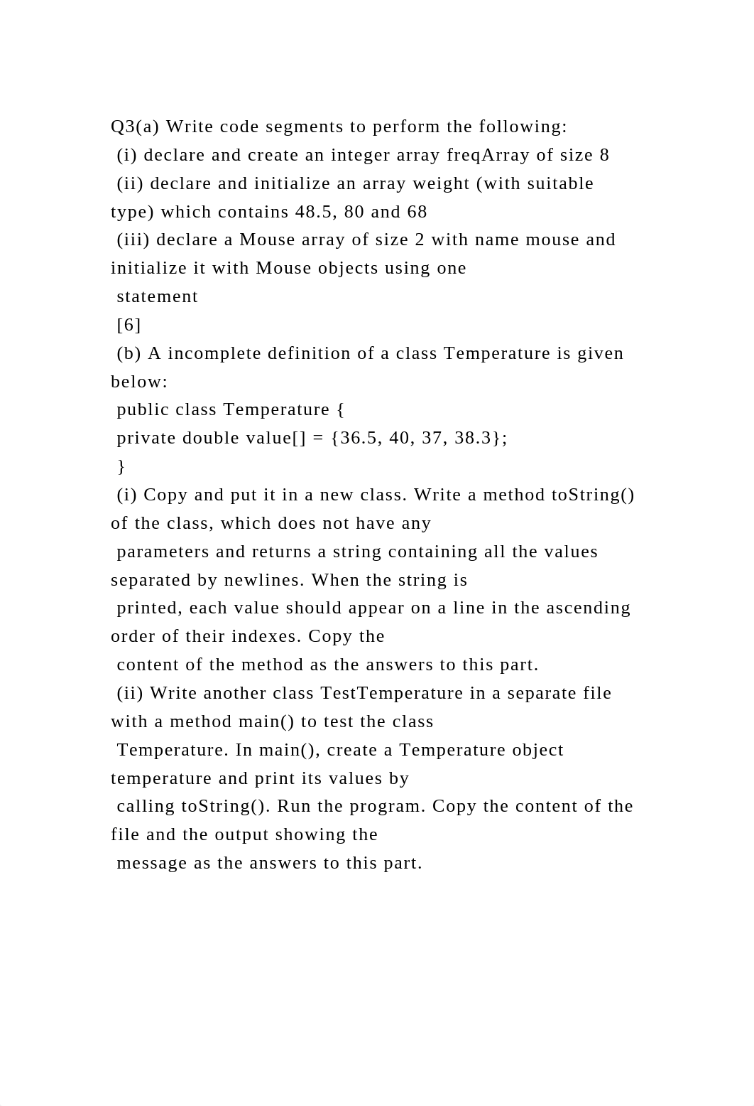 Q3(a) Write code segments to perform the following (i) declare an.docx_dtaymw1c3dl_page2