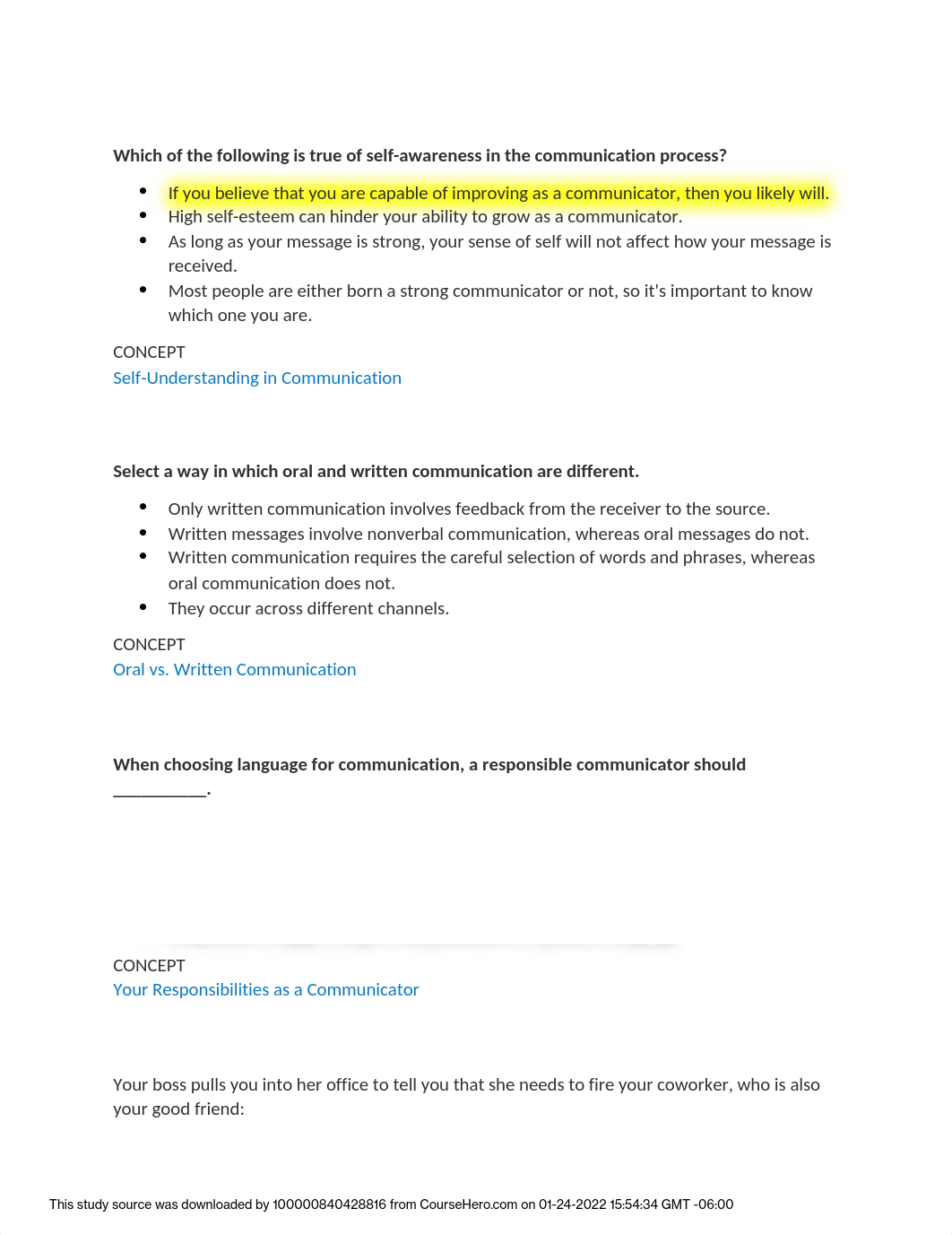 Communications Unit 1-3 Answers Sophia.org.pdf_dtb8wklwje1_page1