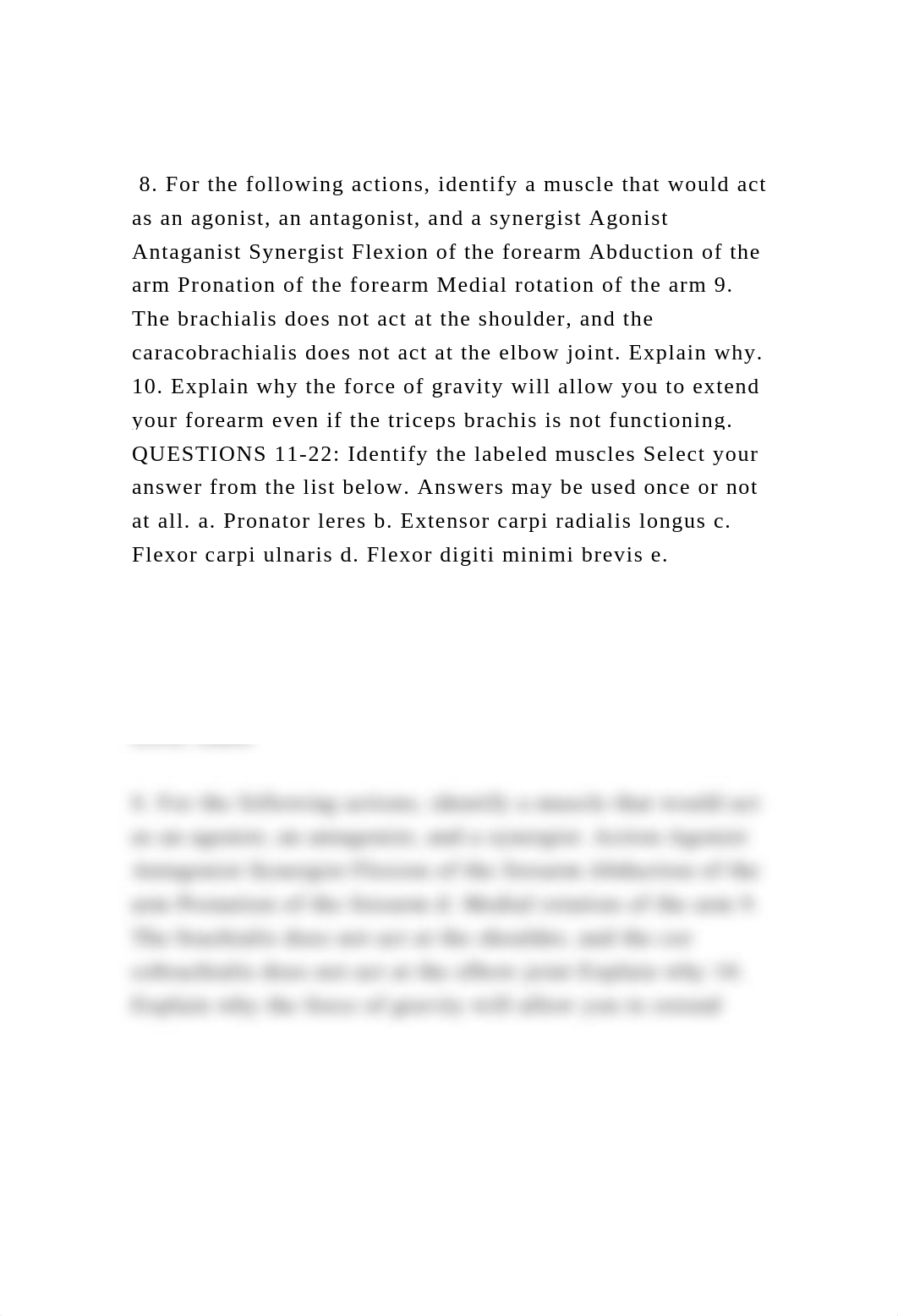 8. For the following actions, identify a muscle that would act as.docx_dtbaylq05g9_page2