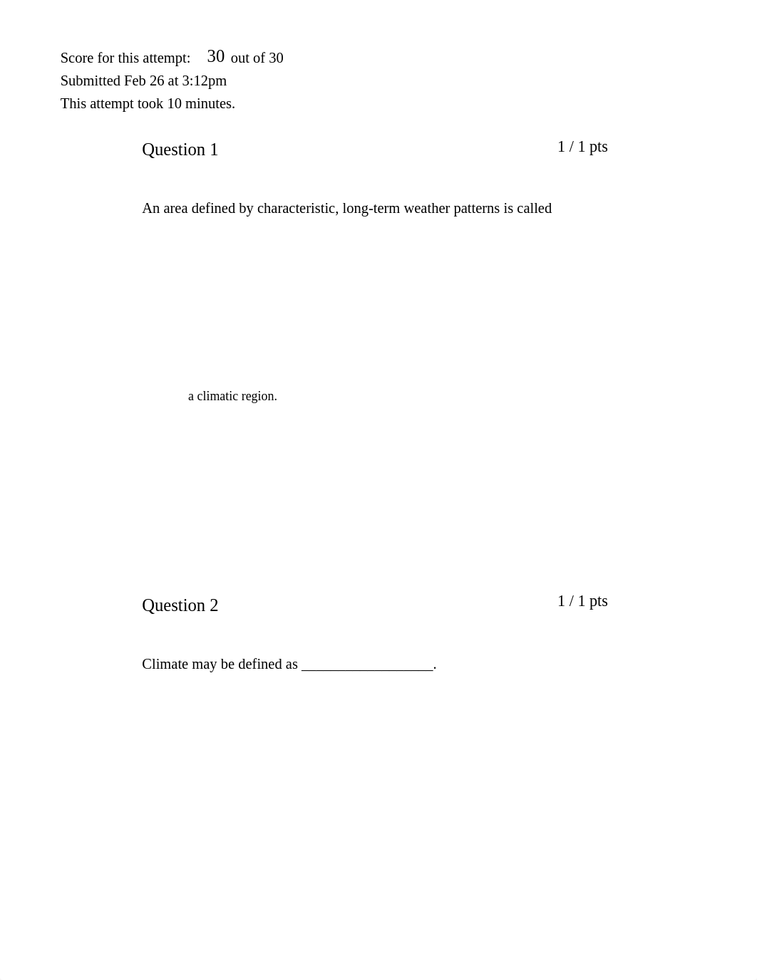 Quiz 6 Climate Change GEO130-001 Earth's Physical Environment (Spring 2021).pdf_dtbf0e32oas_page2