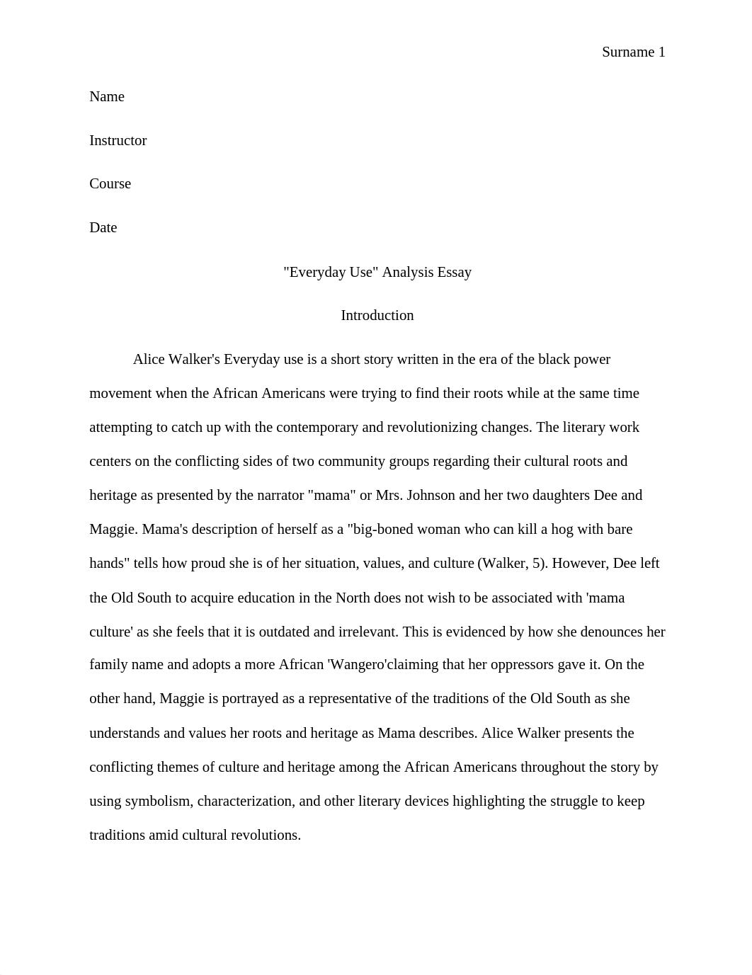 Everyday Use Critical Analysis Essay.docx_dtbggivf902_page1